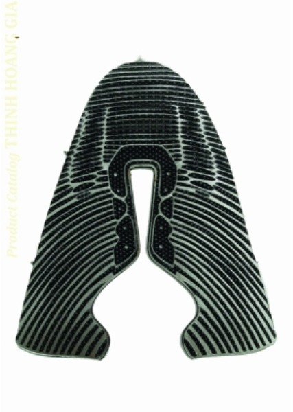 Mặt giày dệt sọc trắng đen - Dệt Len Thịnh Hoàng Gia - Công Ty TNHH Sản Xuất Thương Mại Thịnh Hoàng Gia